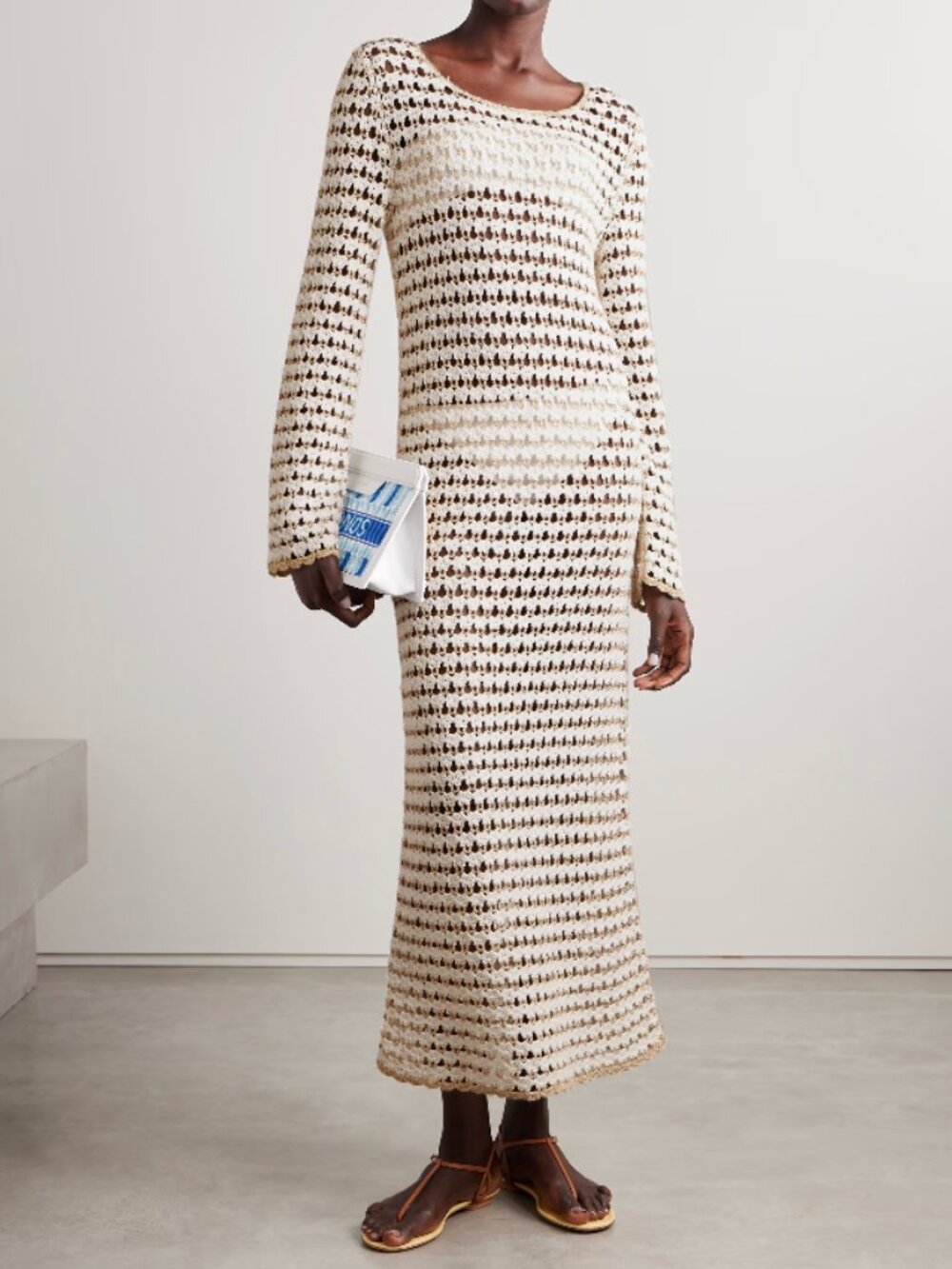 Zimmermann Tallow Crochet Dress